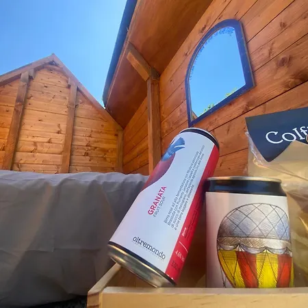 Lüks kamp alanı Altaluna Tiny House Sotto Le Stelle *